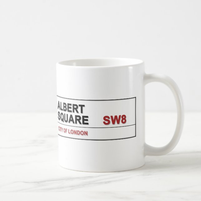 Albert Square London England Coffee Mug (Right)