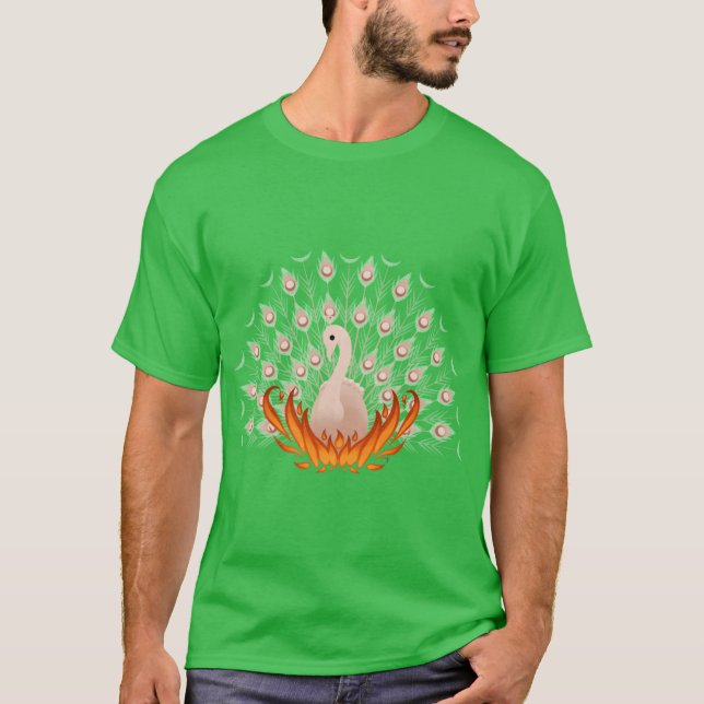 Albert the Peacock boy T-Shirt (Front)