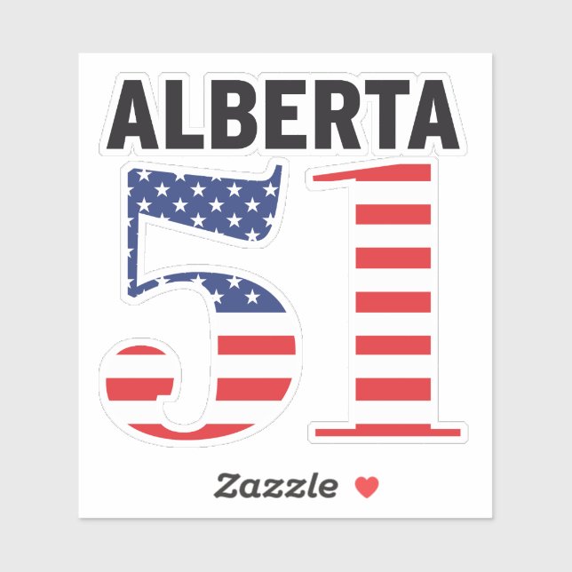 Alberta 51st American State WEXIT (Sheet)
