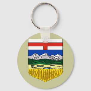 Alberta, Canada Key Ring