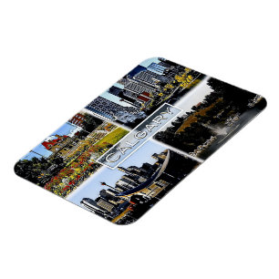 Alberta - Canada - Mosaic - Magnet