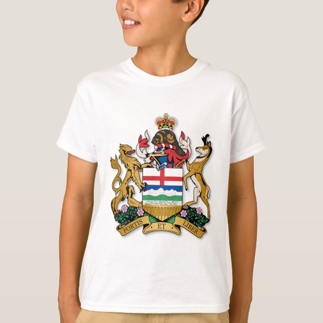 Alberta coat of arms T-Shirt (Front)
