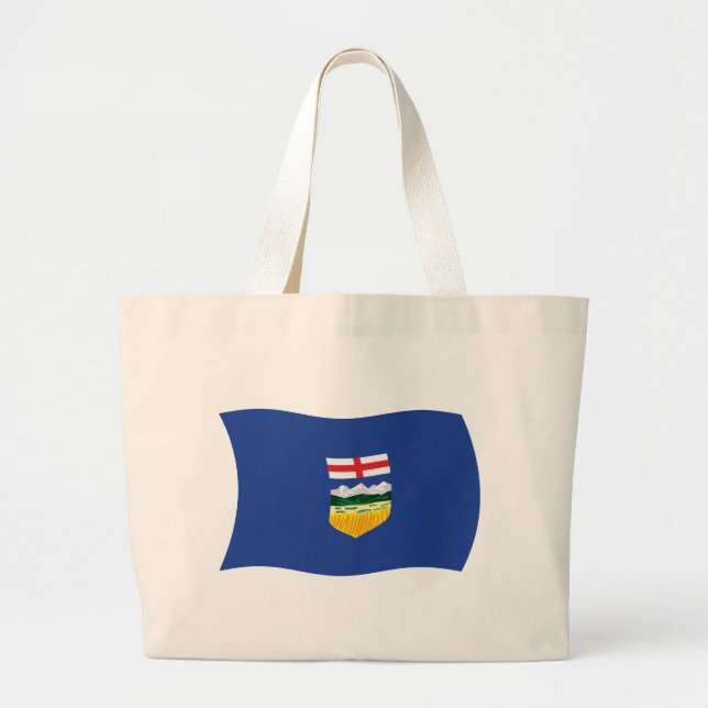 Alberta Flag Tote Bag (Front)