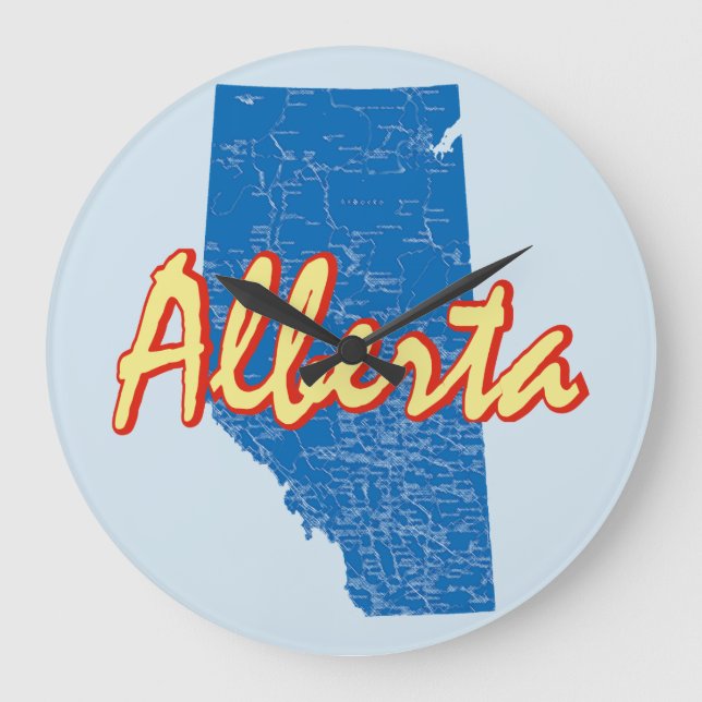 Alberta Large Clock (Front)
