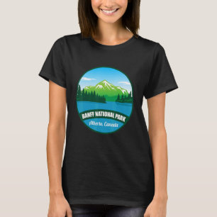 Alberta National Park Banff Canada Souvenir Hiking T-Shirt