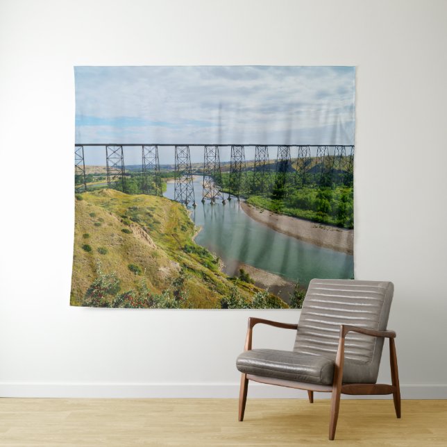 Alberta Railway Icon Tapestry (In Situ (Horizontal))