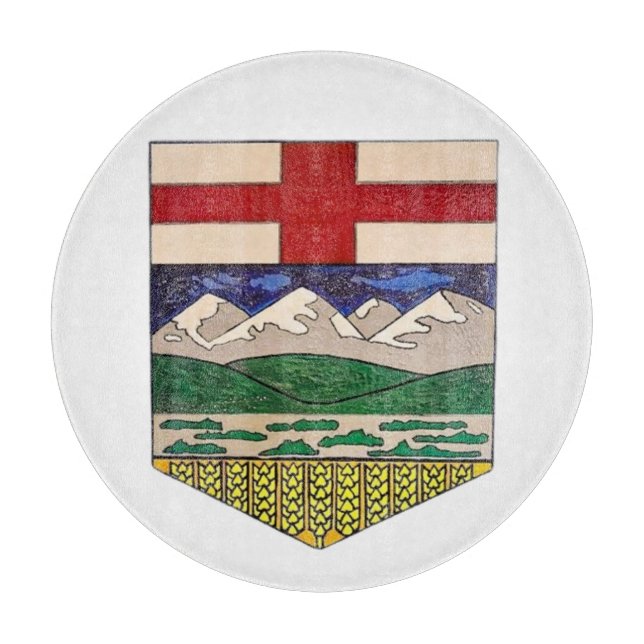 ALBERTA Round Cutting Board  (Front)