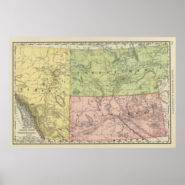 Alberta, Saskatchewan Poster (Front)