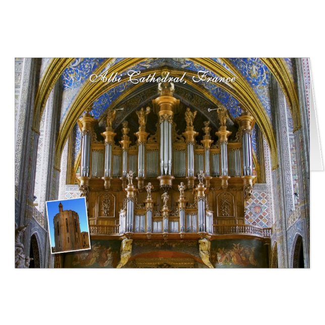 Albi Cathedral organ, France (Front Horizontal)