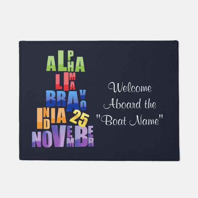 Albin 25 doormat (Front)