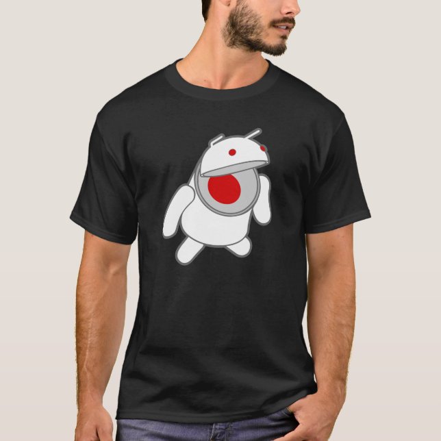 Albino Android T-Shirt (Front)