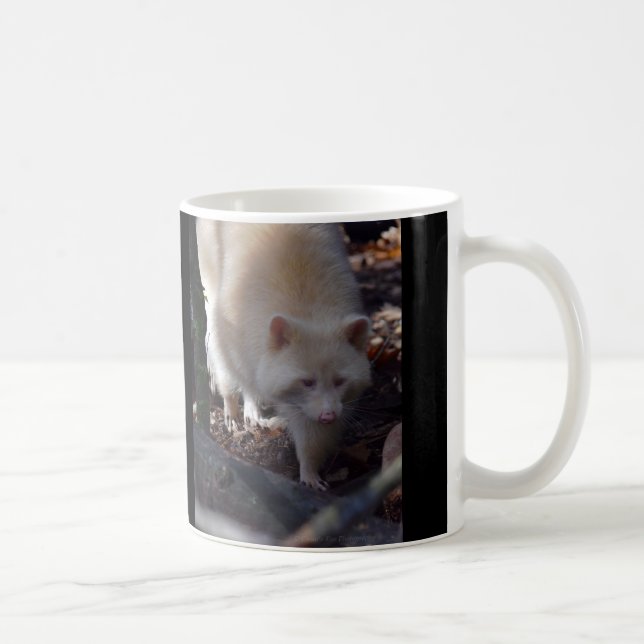 Albino Racoon Mug (Right)