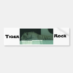 Albino Tiger Bumper Sticker