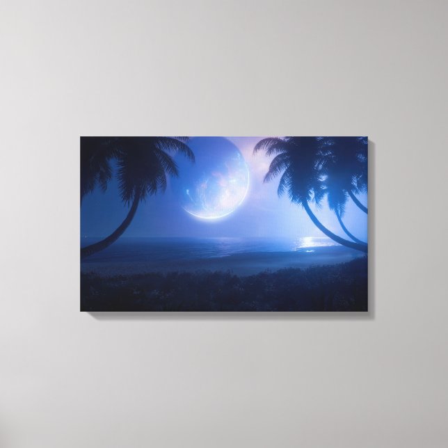 Albireo (Starlight) Canvas Print (Front)