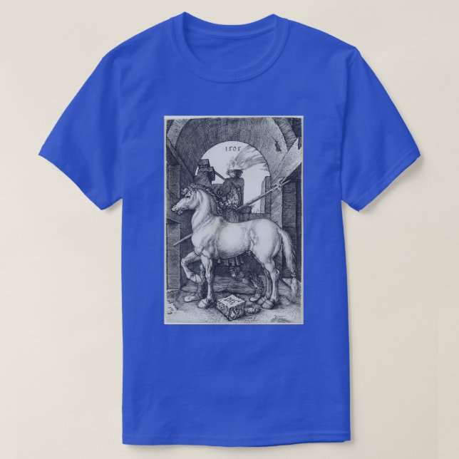 Albrecht Drer The Small Horse 1505 T-Shirt (Design Front)