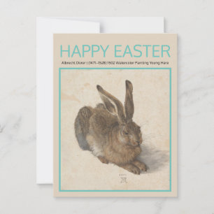 Albrecht Dürer 1502 HARE Easter Postcard
