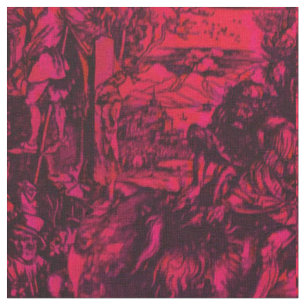 Albrecht Dürer Burgundy Fabric