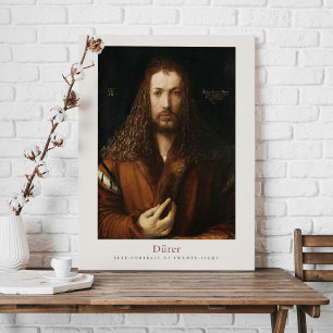 Albrecht Dürer Durer Self portrait 1500 Exhibition Canvas Print