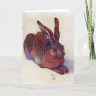 Albrecht Durer - Field hare Card