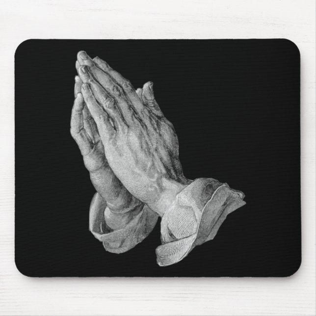 Albrecht Durer - Hands Praying Mouse Pad (Front)