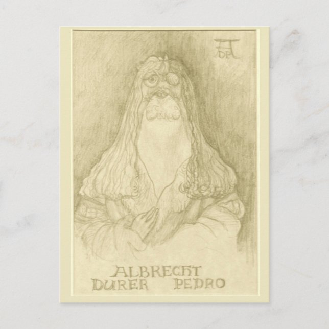 "Albrecht Durer Pedro" Postcard (Front)