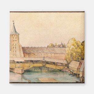 Albrecht Durer - The dry bar in Nuremberg Magnet