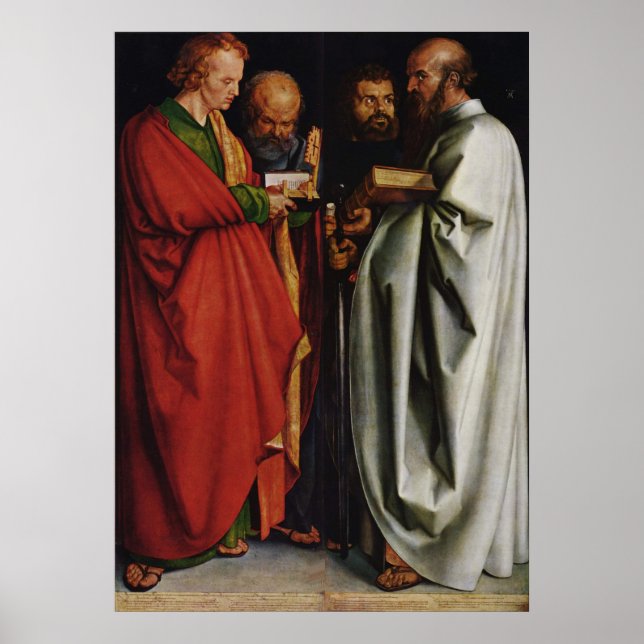 Albrecht Durer The Four Apostles Poster (Front)