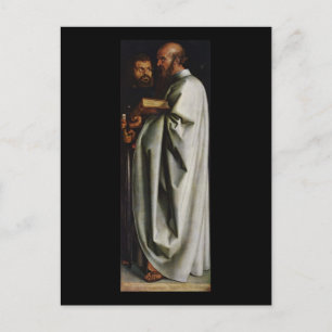 Albrecht Durer The Four Apostles Right Panel Postcard