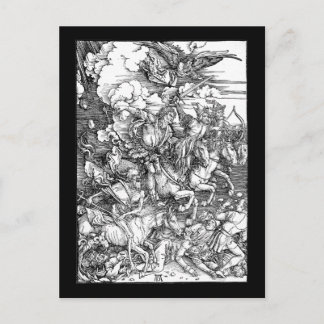 Albrecht Durer The Four Horsemen of the Apocalypse Postcard