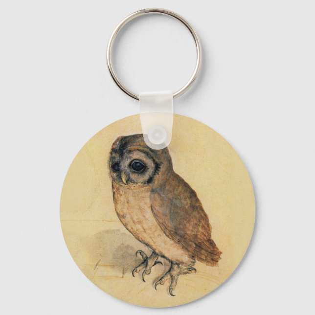 Albrecht Durer The Little Owl Key Ring (Front)