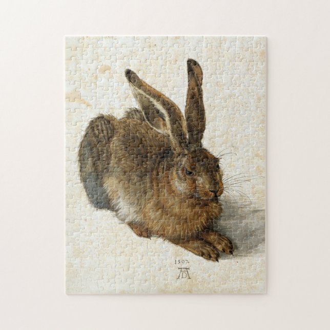 ALBRECHT DÜRER - Young hare 1502 Jigsaw Puzzle (Vertical)