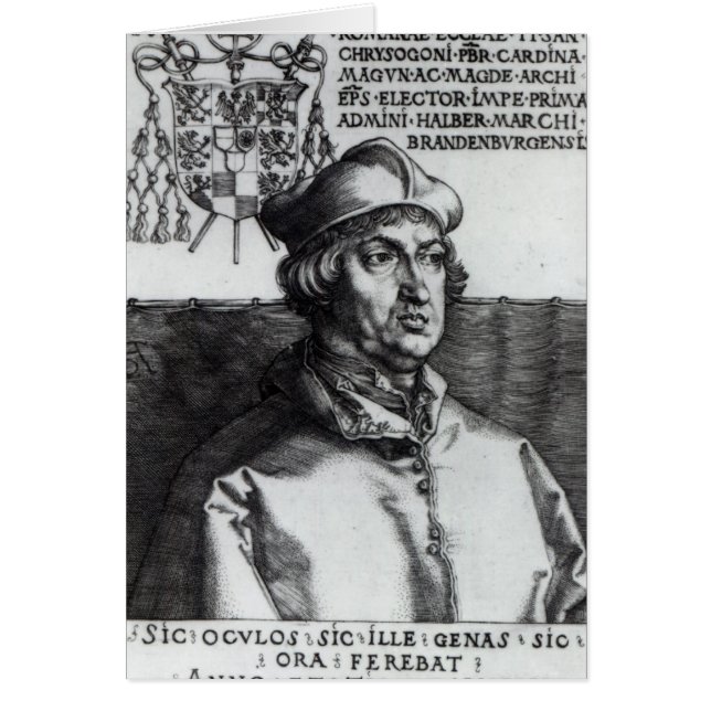 Albrecht of Brandenburg, 1519 (Front)