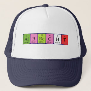 Albrecht periodic table name hat