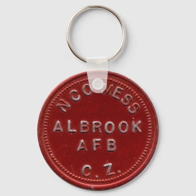 Albrook AFB NCO Mess Token Keychain (Front)