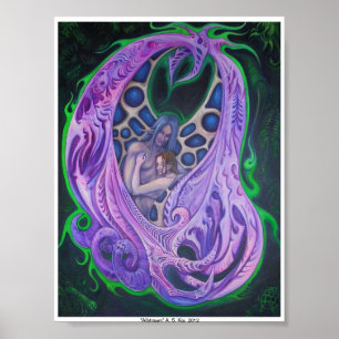 "Albtraum" A. S. Koi poster print