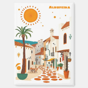 Albufeira Algarve Portugal mediterranean souvenir Magnet