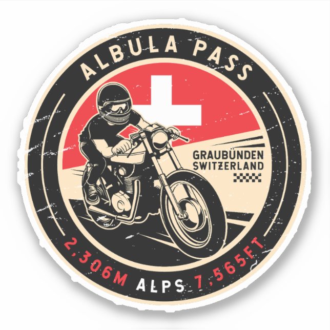 Albula Pass | Switzerland | Motorcycle (Front)