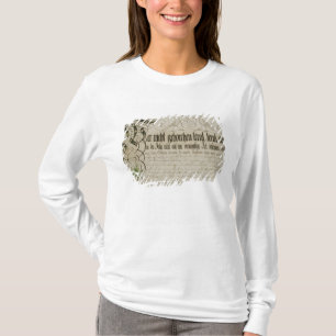Album sheet, 1789 T-Shirt