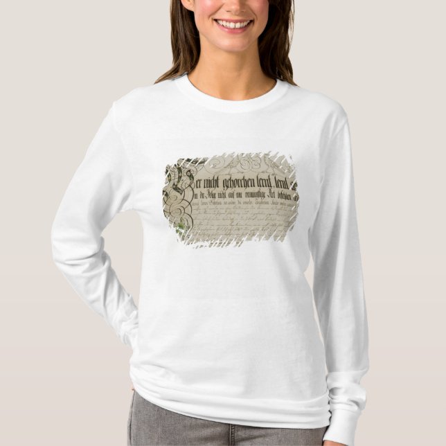 Album sheet, 1789 T-Shirt (Front)