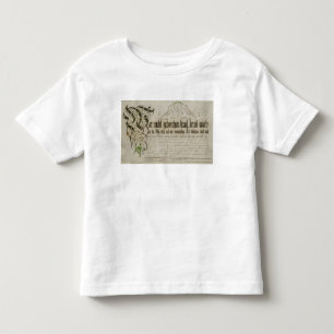 Album sheet, 1789 toddler T-Shirt