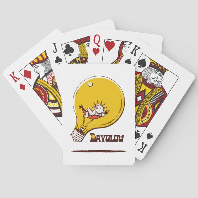 album show classic retro playing cards (Back)