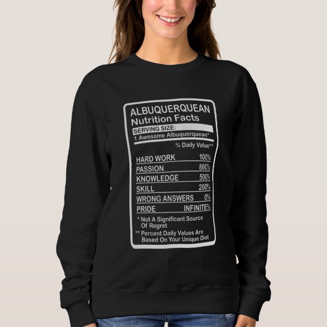 Albuquerque 12 sweatshirt (Front)