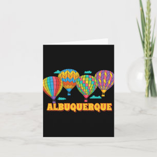 Albuquerque Balloon Festival New Mexico Fiesta  Card