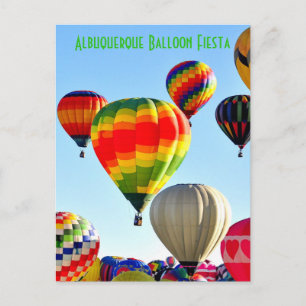 ALBUQUERQUE BALLOON FIESTA POSTCARD