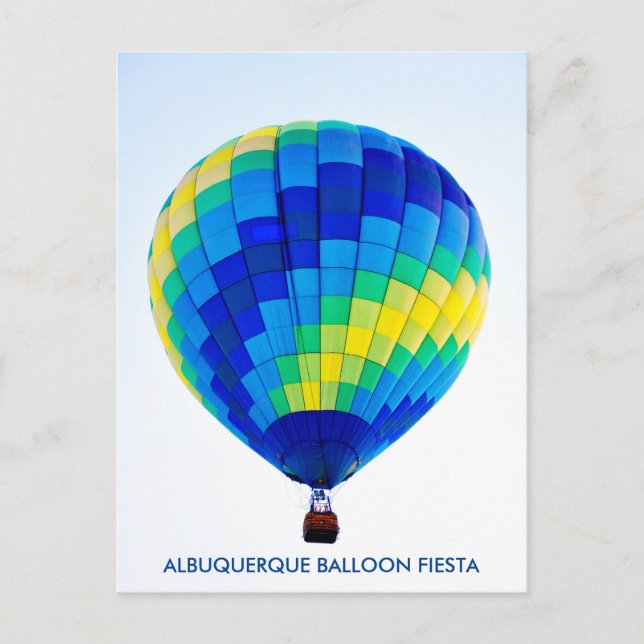 ALBUQUERQUE BALLOON FIESTA POSTCARD (Front)
