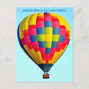 ALBUQUERQUE BALLOON FIESTA POSTCARD