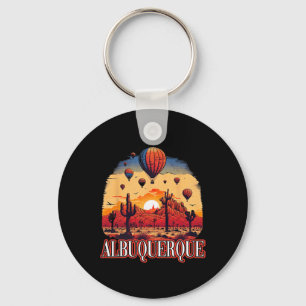 Albuquerque Balloon New Mexico Hot Air Balloon Key Ring