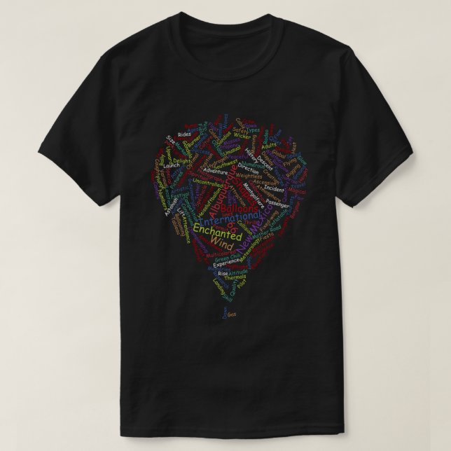 Albuquerque Hot Air Balloon Fiesta New Mexico Inte T-Shirt (Design Front)
