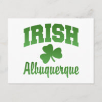 Albuquerque Irish Postcard