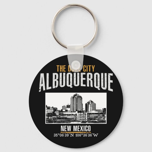 Albuquerque Key Ring (Front)
